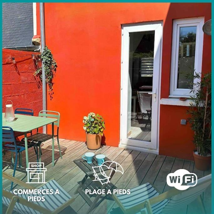 カマレ・シュル・メール Ti Rouz/Wifi/Port A Piedsヴィラ エクステリア 写真